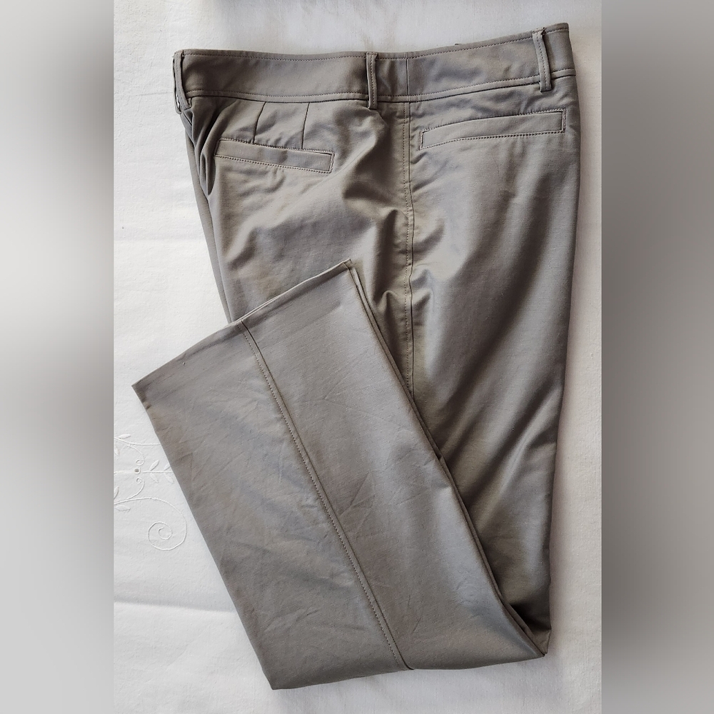 NWOT Eddie Bauer Blakely Fit Trousers (Taupe Khaki 20)